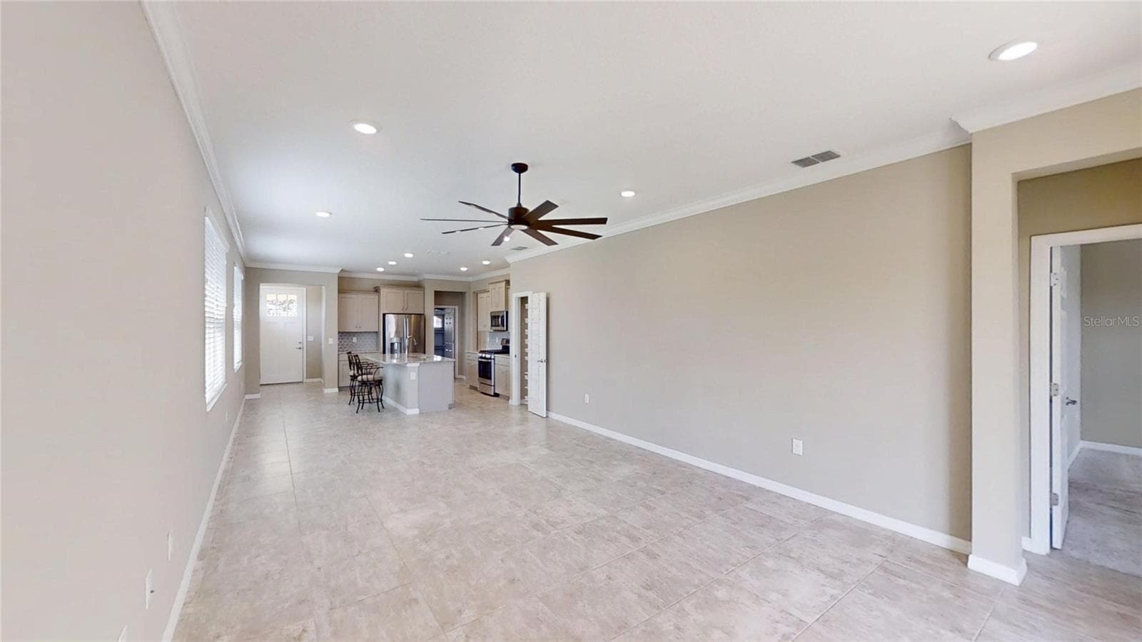 LIVING ROOM TO KITCHEN - 9818 SW 99TH LOOP, OCALA