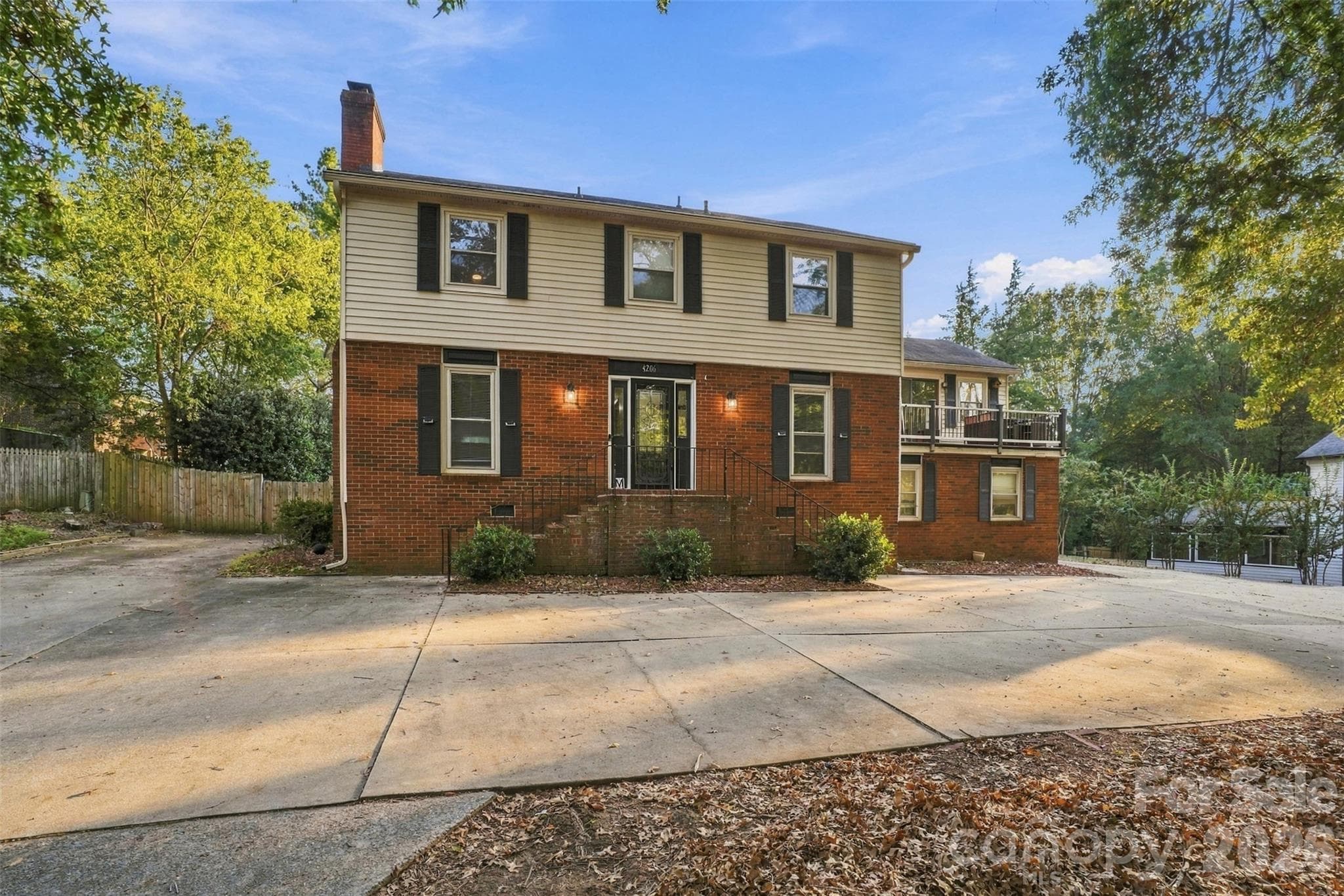 Parking available on both sides of the home - 4206 Foxmoor Drive, Charlotte