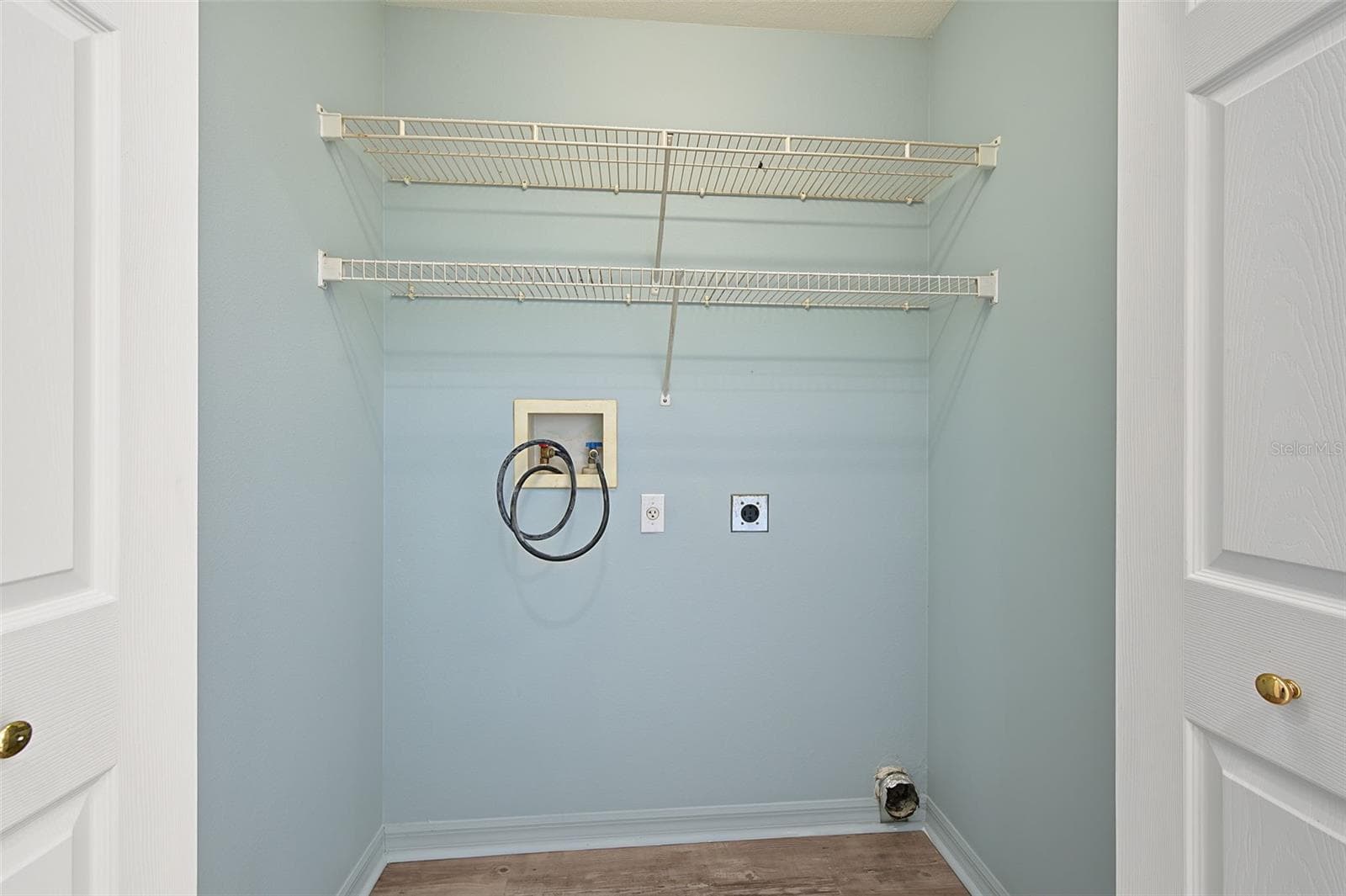 Laundry closet - upstairs - 2555 NEWBERN DR, CLEARWATER