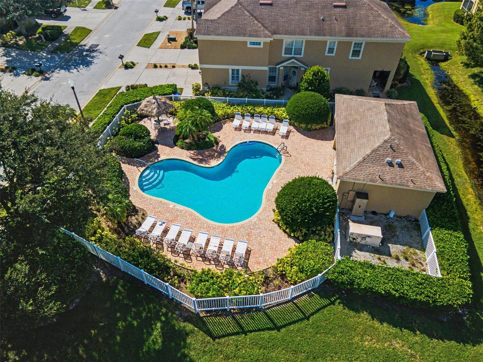 Ariel View - 2555 NEWBERN DR, CLEARWATER