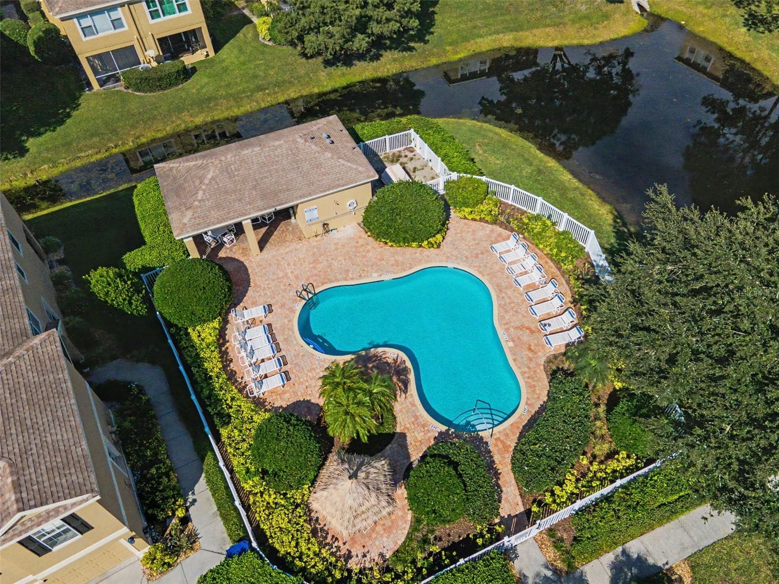 Ariel View - 2555 NEWBERN DR, CLEARWATER
