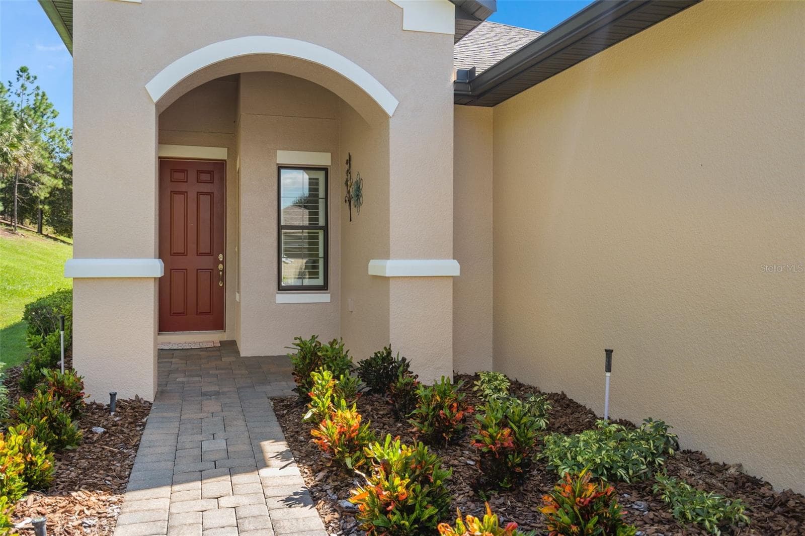 Front Covered Entry - 2607 CLEMSON RIDGE CT, CLERMONT