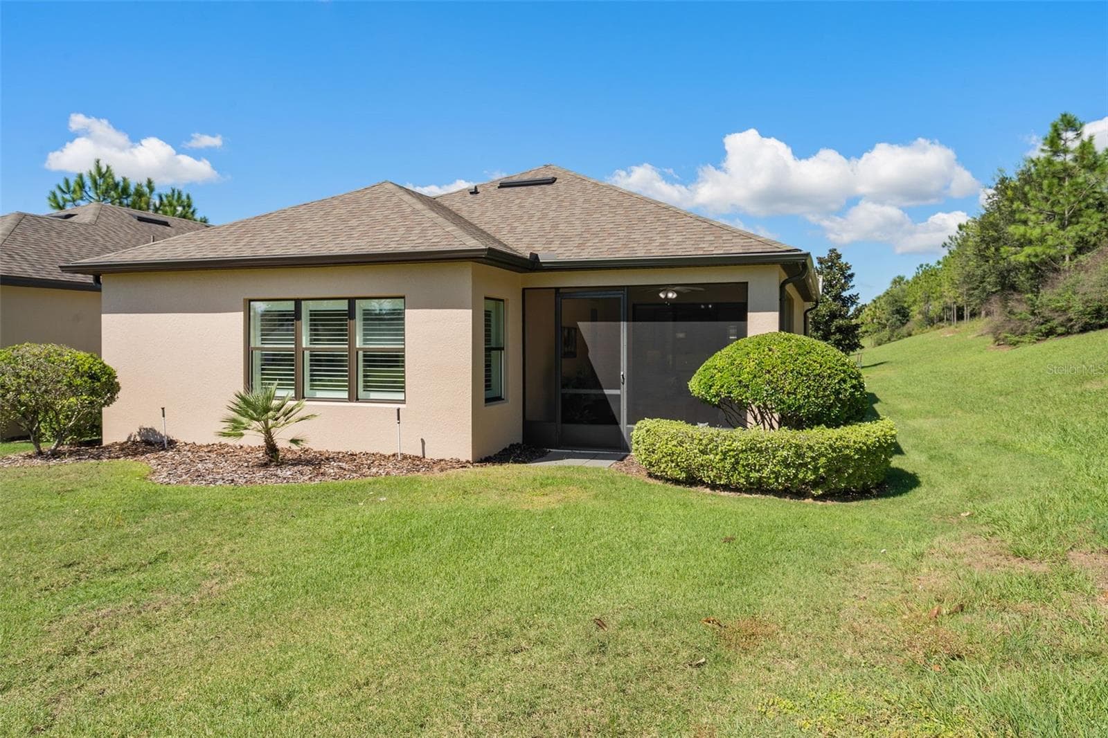 Rear View - 2607 CLEMSON RIDGE CT, CLERMONT