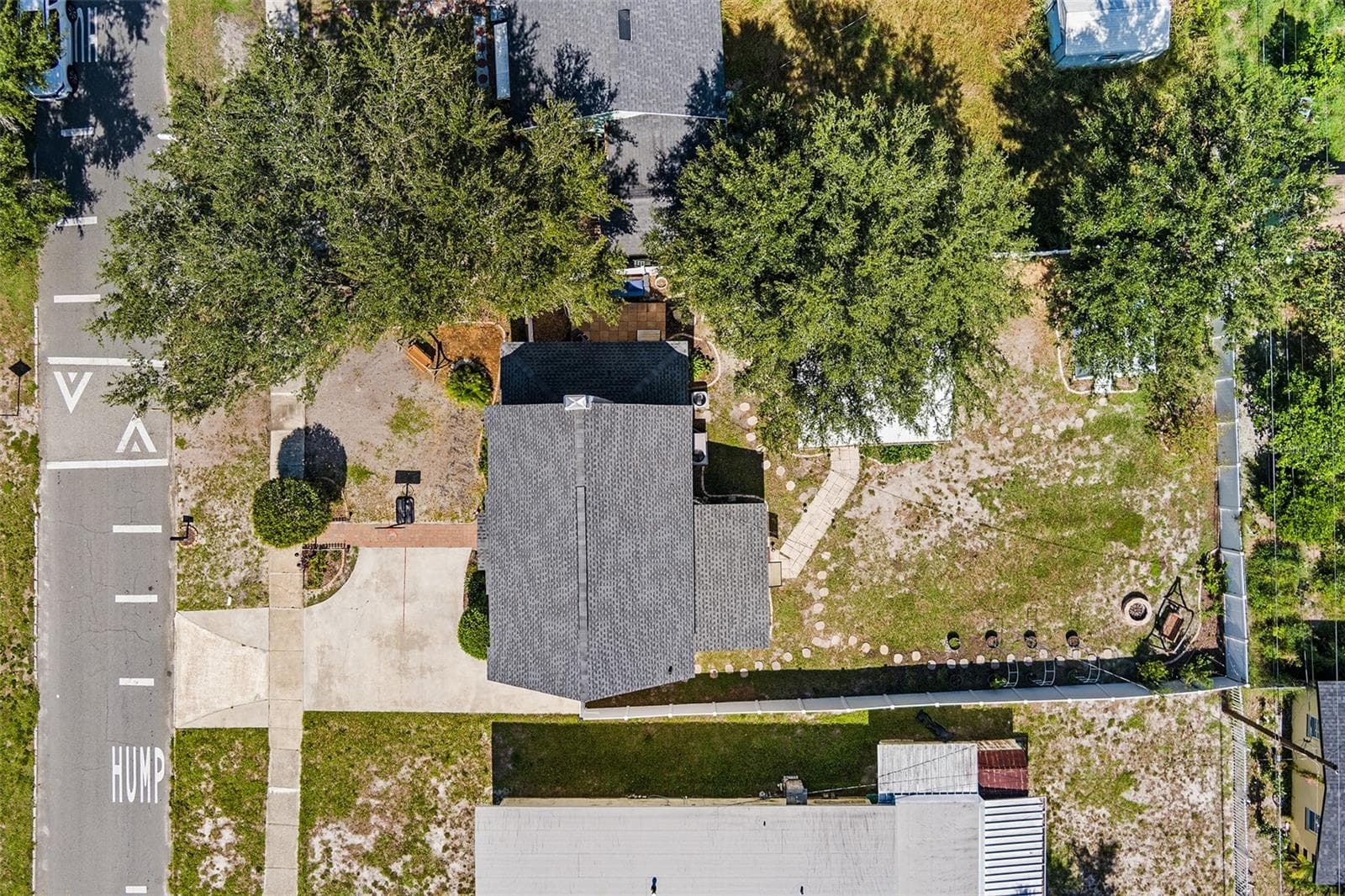 Overhead view - 807 INTERLACHEN PKWY, LAKELAND