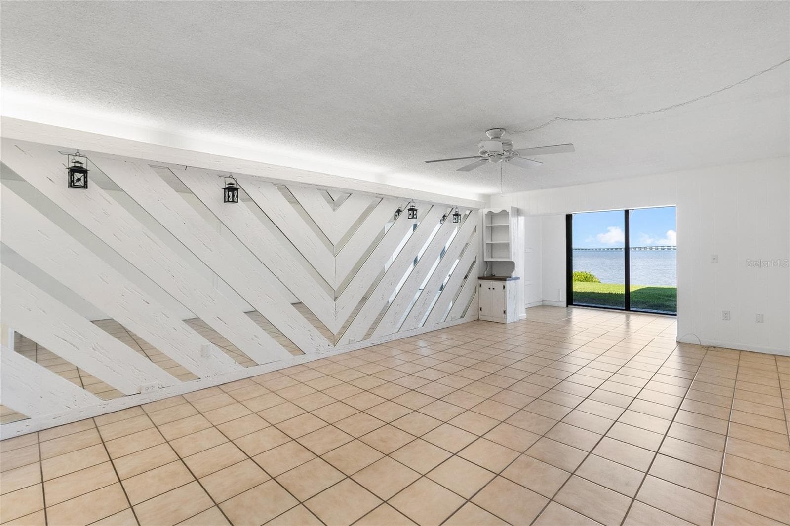 Living area over looking water view. - 2980 HAINES BAYSHORE RD #105, CLEARWATER