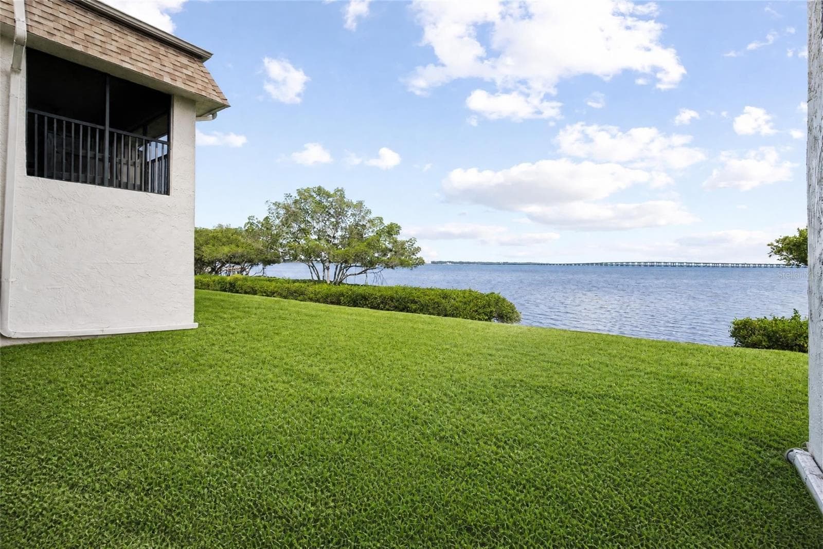 Unobstructed views from rear of building - 2980 HAINES BAYSHORE RD #105, CLEARWATER