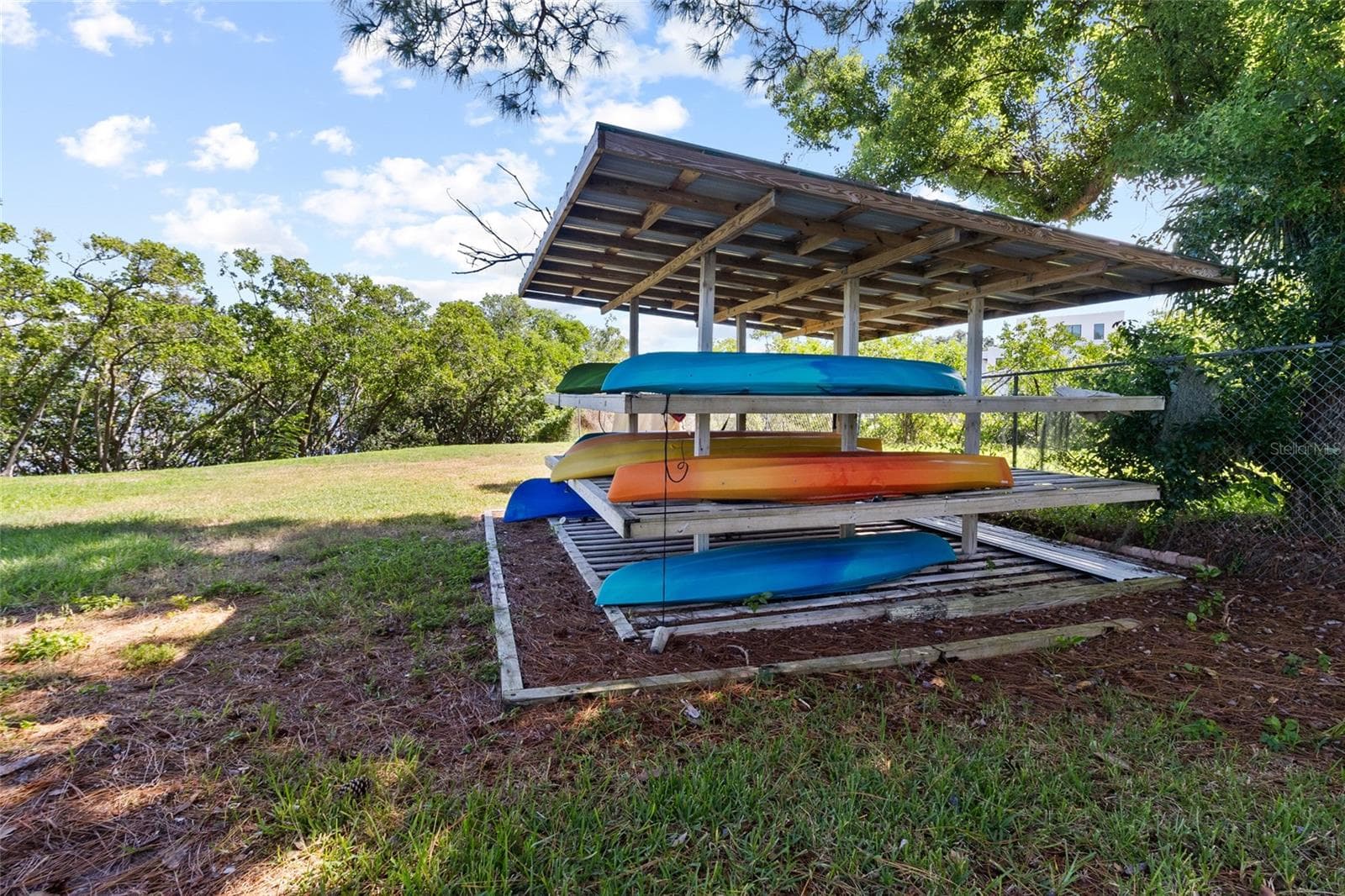 Kayak area and storage - 2980 HAINES BAYSHORE RD #105, CLEARWATER