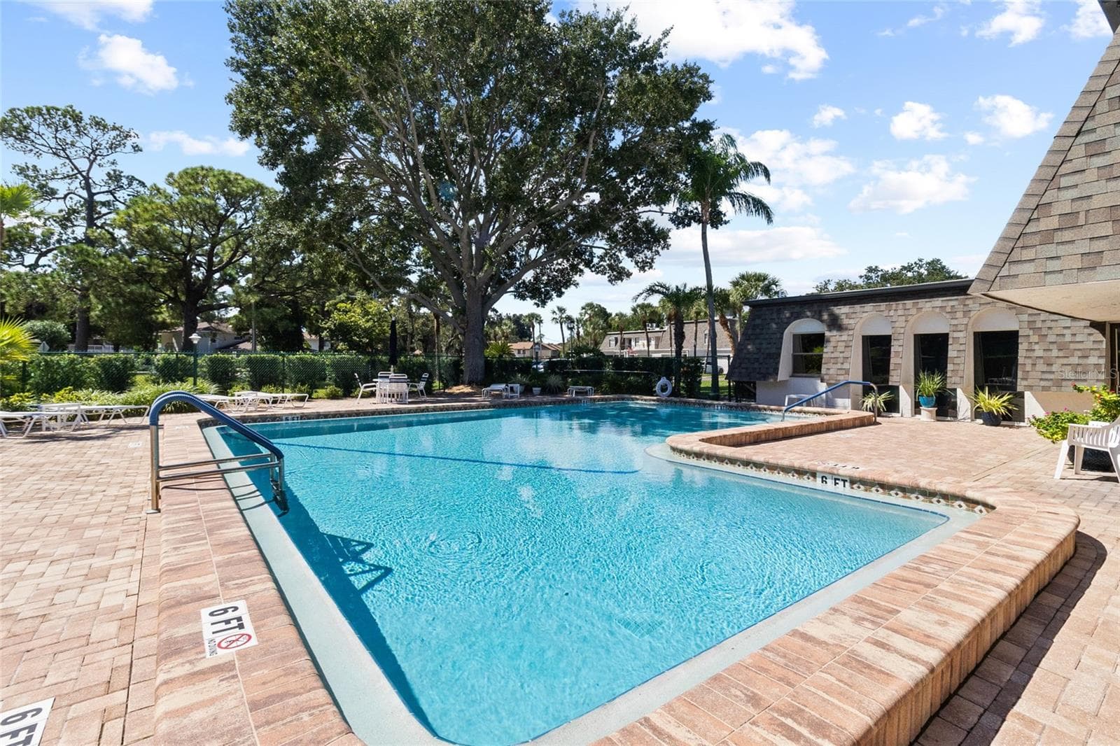Pool area - 2980 HAINES BAYSHORE RD #105, CLEARWATER
