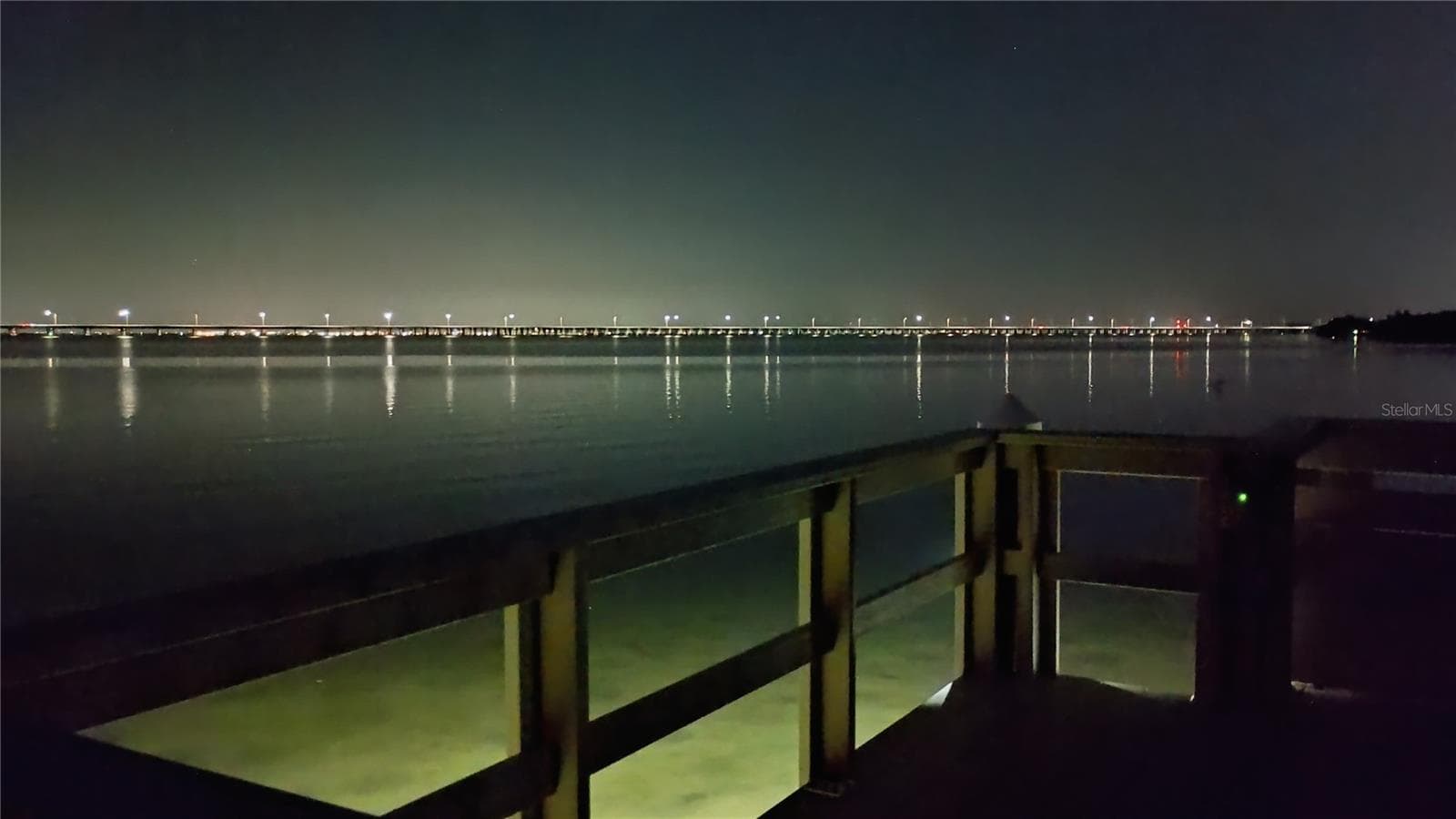 Tampa Bay nigh lights from private community dock - 2980 HAINES BAYSHORE RD #105, CLEARWATER