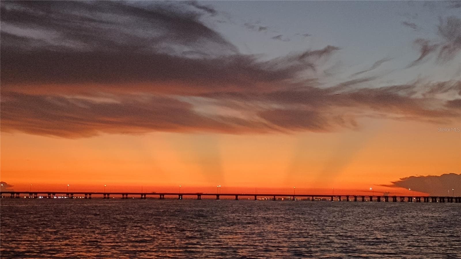 sunrise over Bayside Bridge - 2980 HAINES BAYSHORE RD #105, CLEARWATER