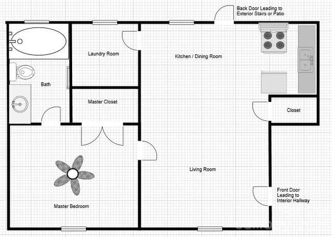 Apartment at 325 Hall Lane, Pineville, photo 5 of 7