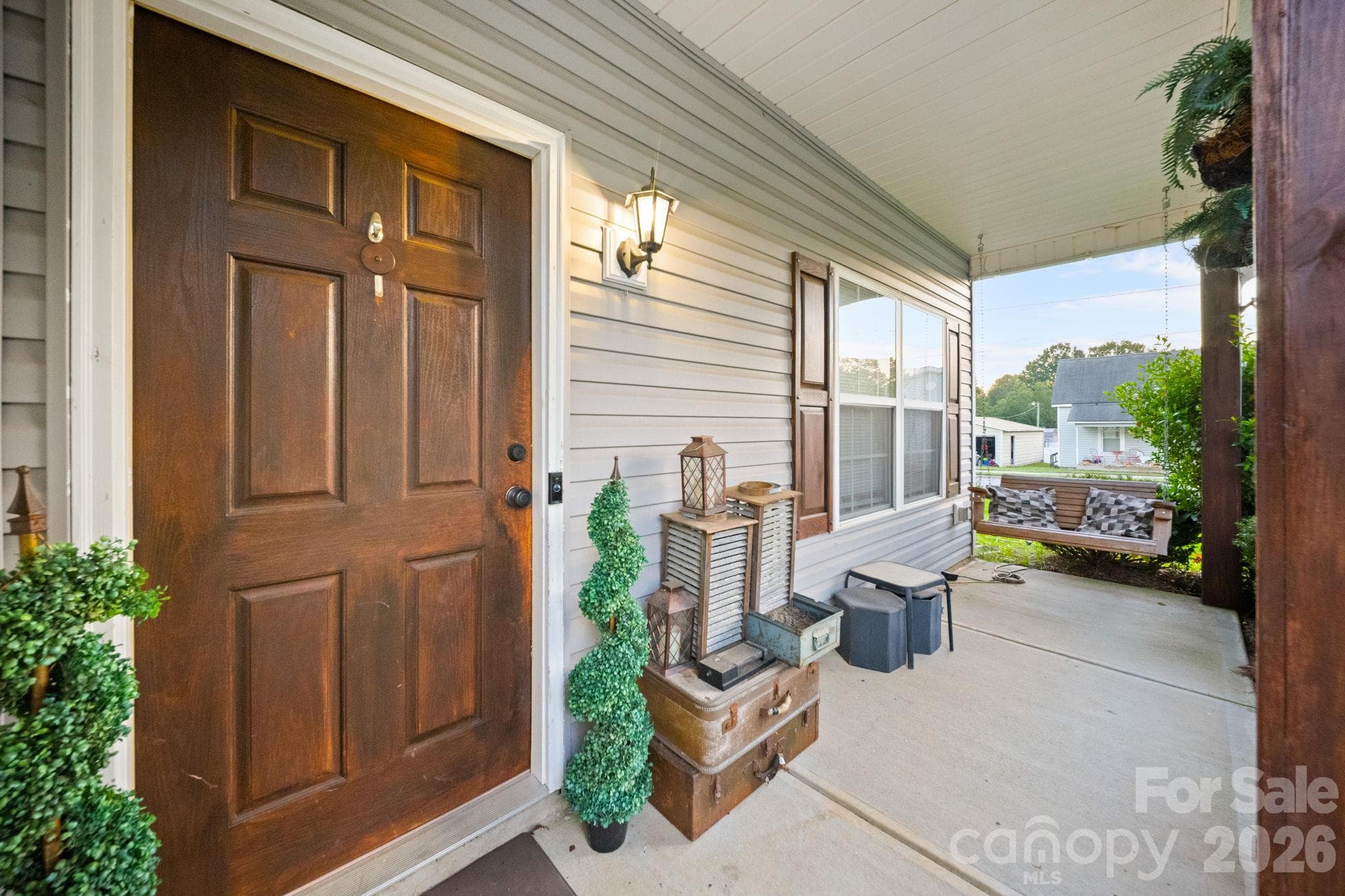 front porch - 511 S Zion Street, Landis
