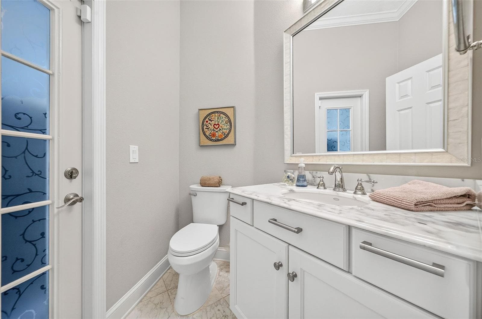 Half bath off of family room and rear porch - 3639 ETHAN LN, ORLANDO