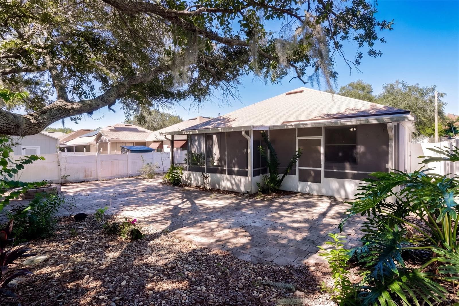 Back Exterior & Backyard - 15806 GREEN COVE BLVD, CLERMONT