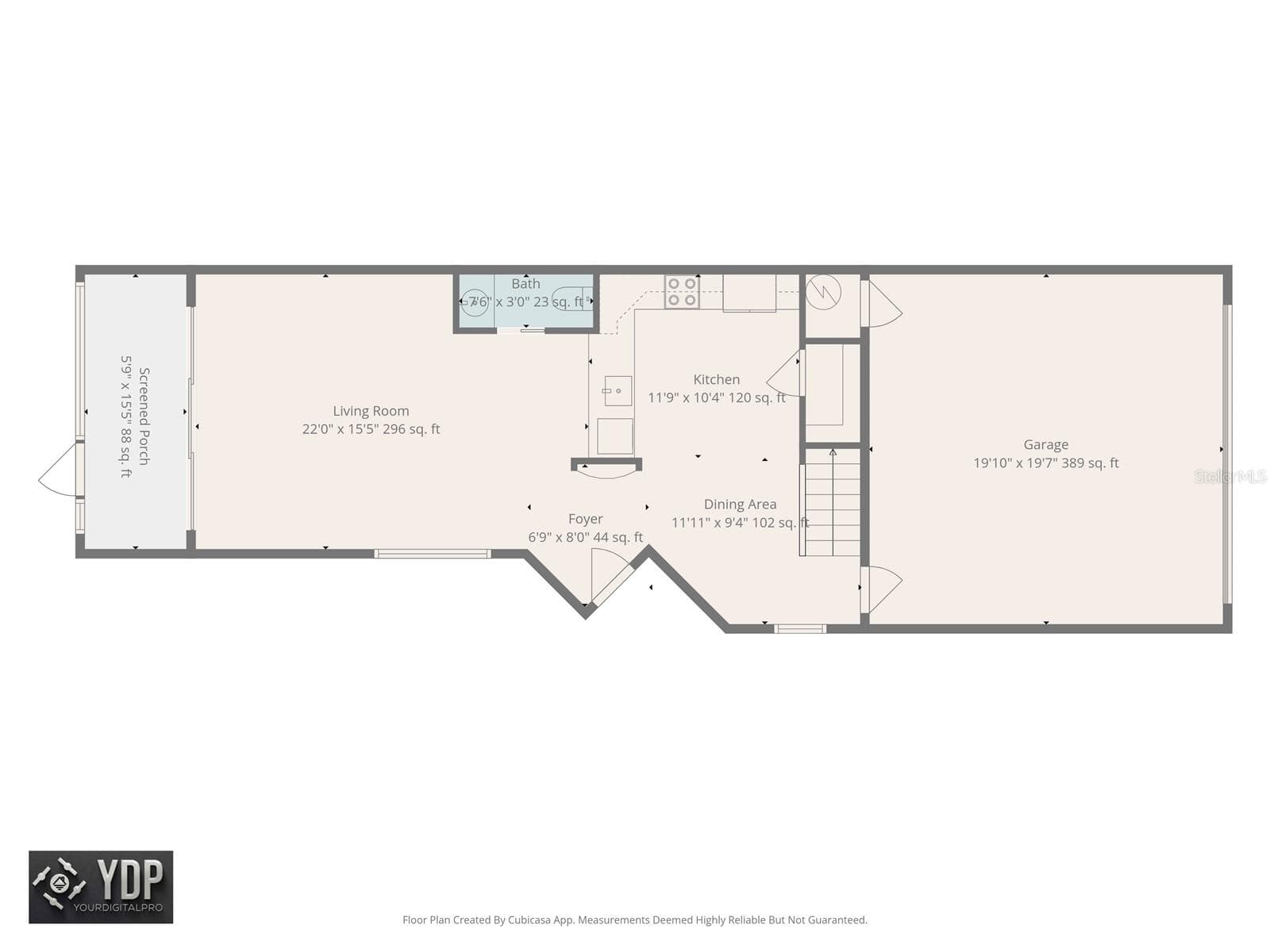 1st Floor Floorplan - 10313 WILLOW LEAF TRL, TAMPA