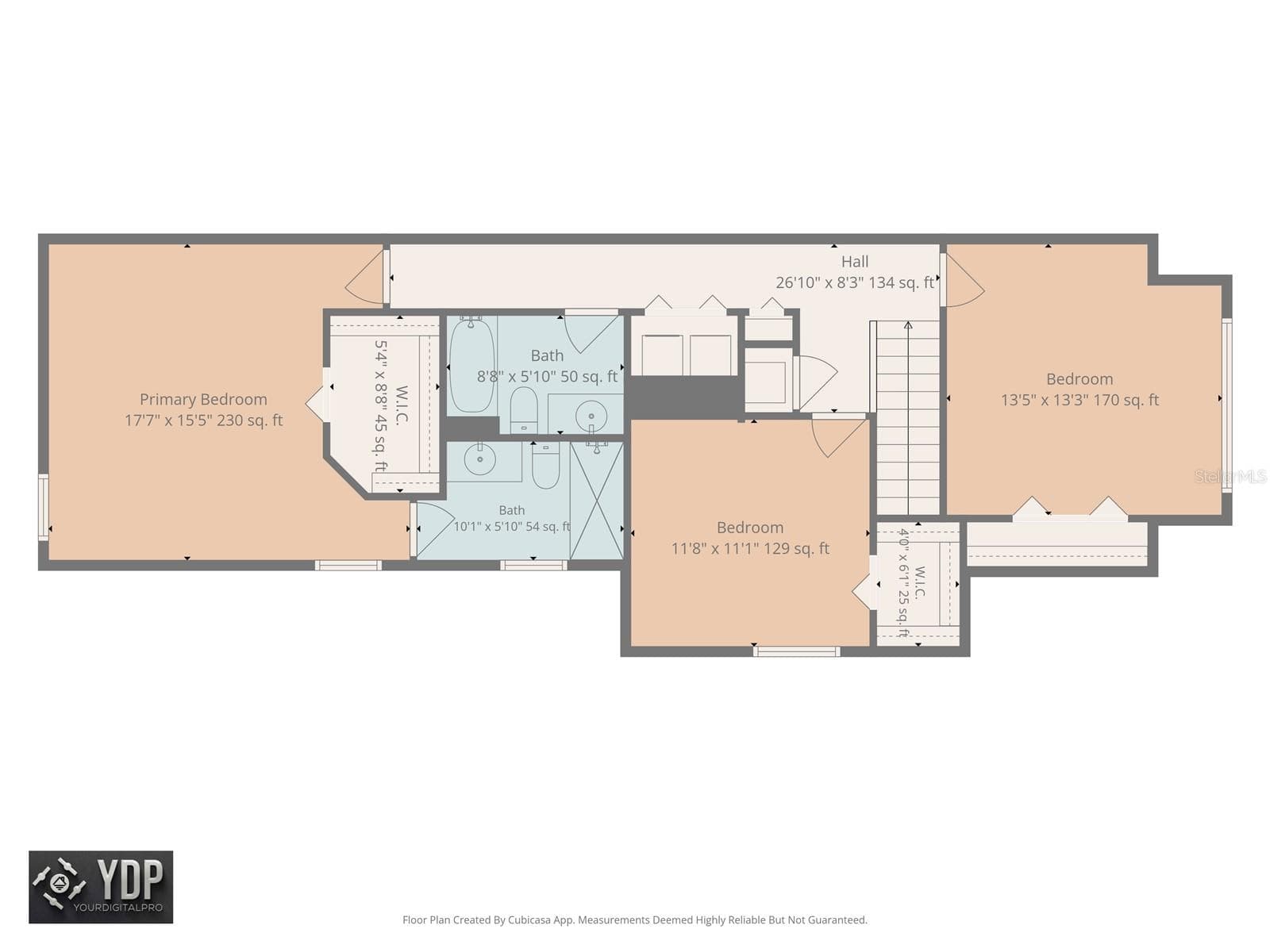 2nd Floor Floorplan - 10313 WILLOW LEAF TRL, TAMPA