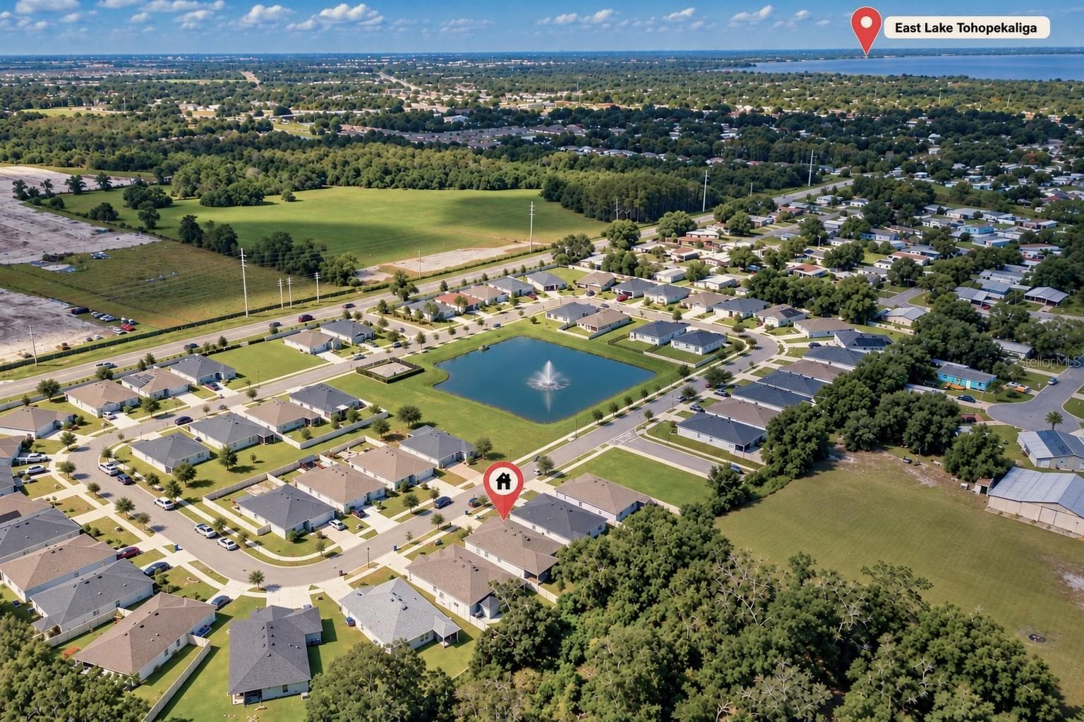 Aerial - 2489 BULRUSH DR, ST CLOUD