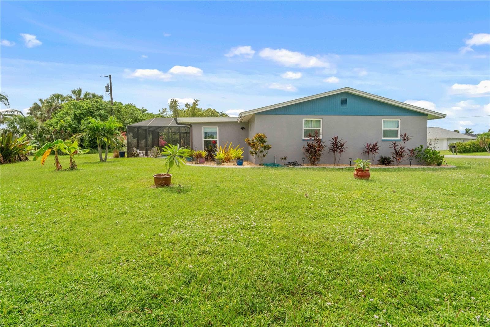 Backyard of Front of 361 East Tarpon Blvd NW - 361 E TARPON BLVD NW, PORT CHARLOTTE