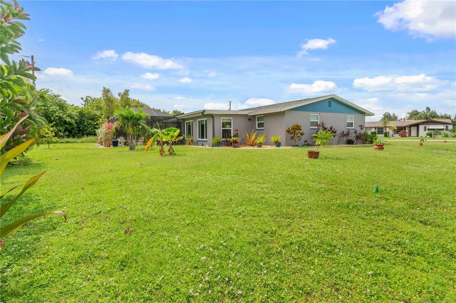 Backyard of Front of 361 East Tarpon Blvd NW - 361 E TARPON BLVD NW, PORT CHARLOTTE