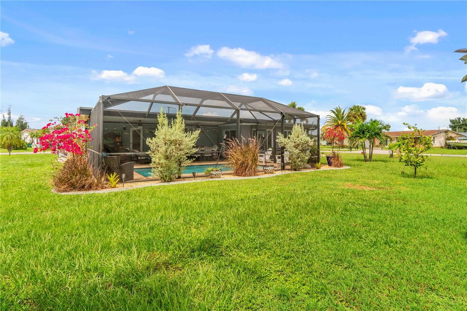 Backyard of Front of 361 East Tarpon Blvd NW - 361 E TARPON BLVD NW, PORT CHARLOTTE