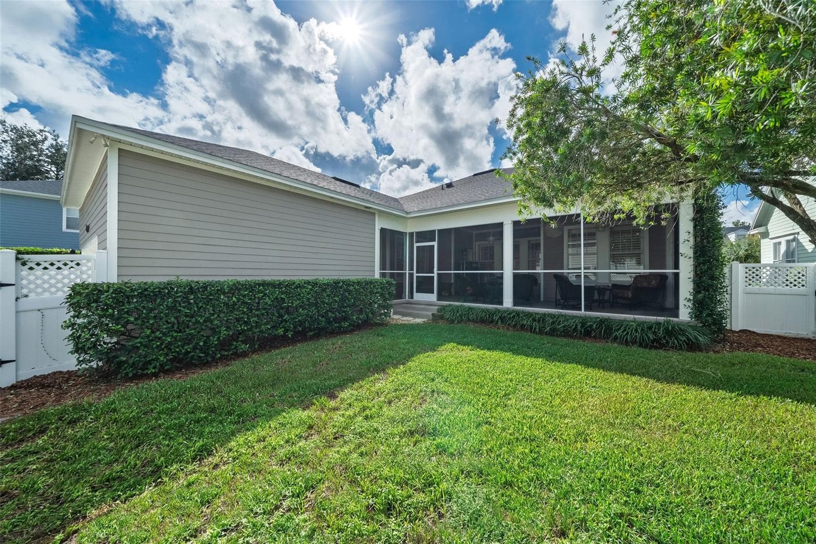 Nice backyard space - 3639 ETHAN LN, ORLANDO
