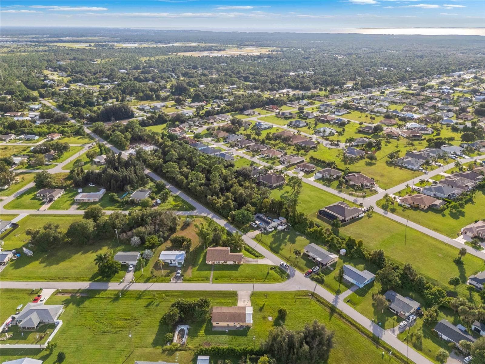 Aerial of 11144 3rd Ave - 11144 3RD AVE, PUNTA GORDA