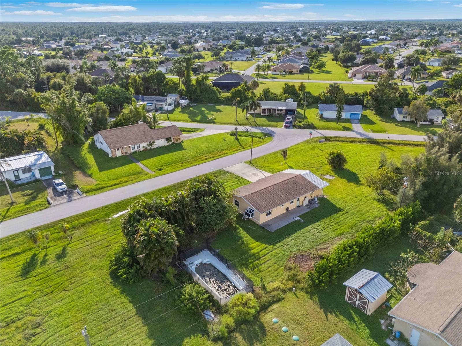 Aerial of 11144 3rd Ave - 11144 3RD AVE, PUNTA GORDA