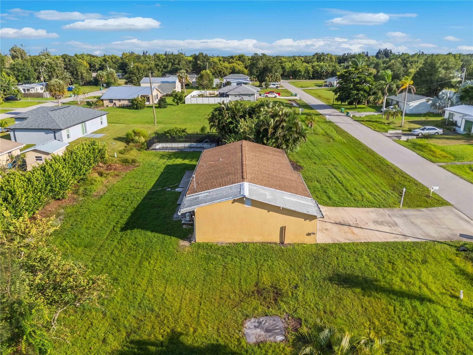 Aerial of 11144 3rd Ave - 11144 3RD AVE, PUNTA GORDA