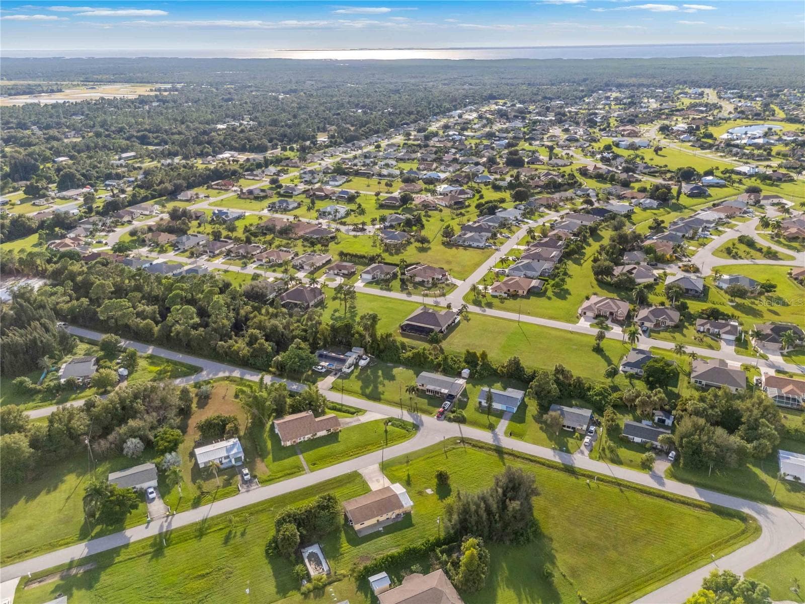 Aerial of 11144 3rd Ave - 11144 3RD AVE, PUNTA GORDA