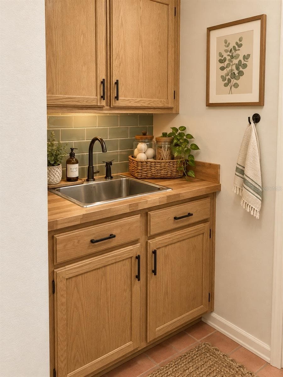 laundry room virtual - 402 DATE PALM CT NE, ST PETERSBURG