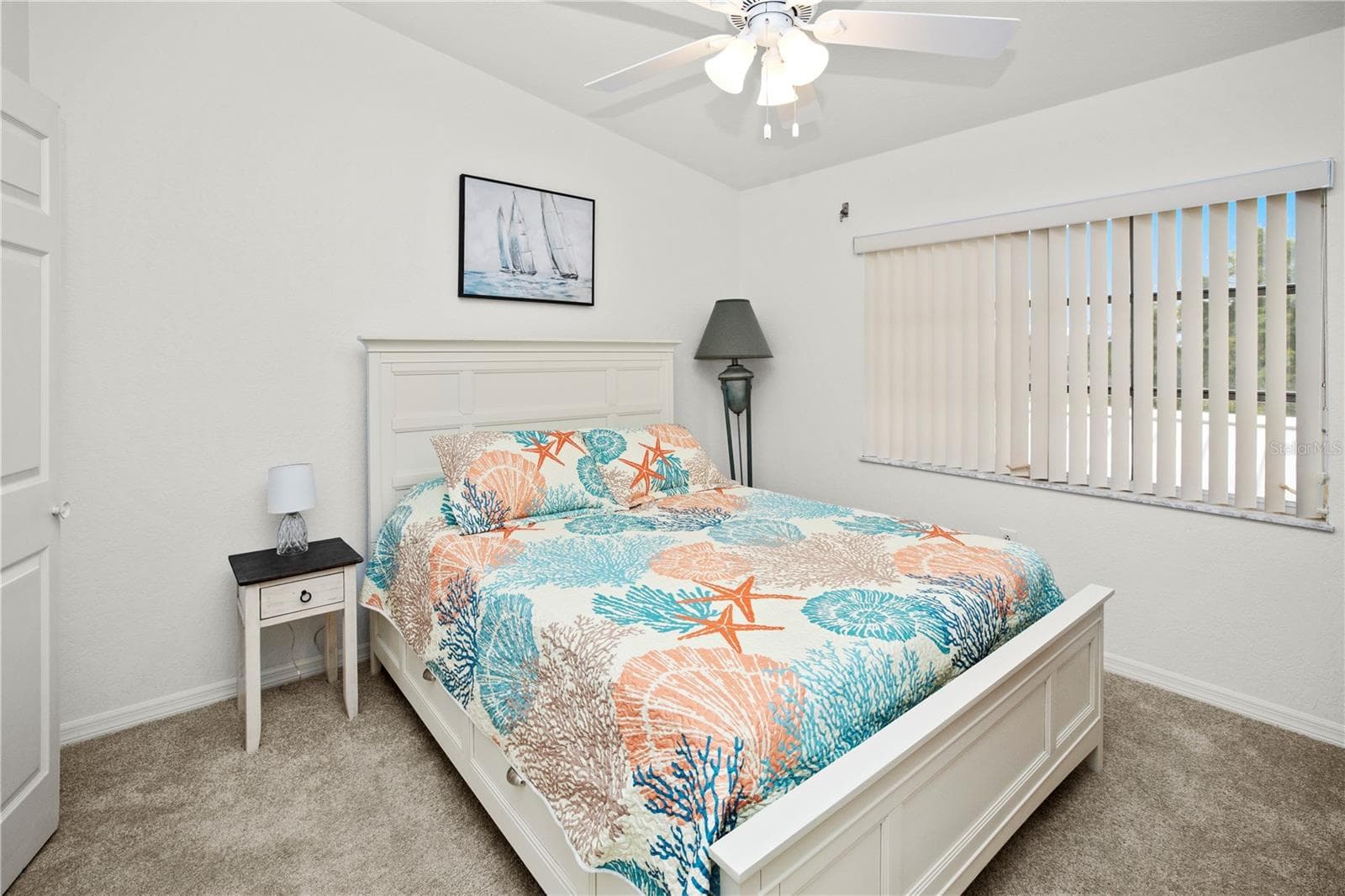 Comfortable Guest Bedroom with Adjacent 2nd Bathroom - 26283 NADIR RD #201, PUNTA GORDA