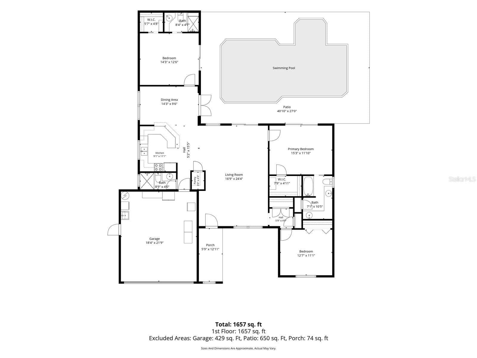 Single Family Residence at 3427 GLOSSY IBIS CT, PALM HARBOR, photo 2 of 40
