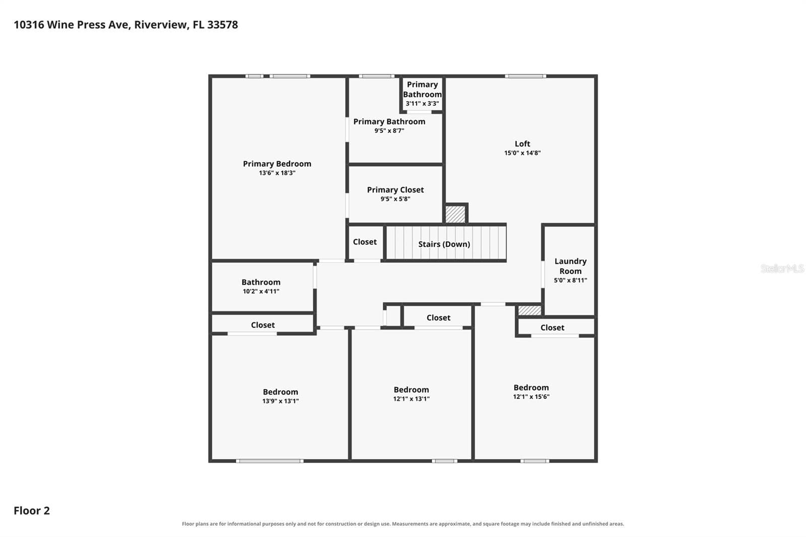Single Family Residence at 10316 WINE PRESS AVE, RIVERVIEW, photo 57 of 58