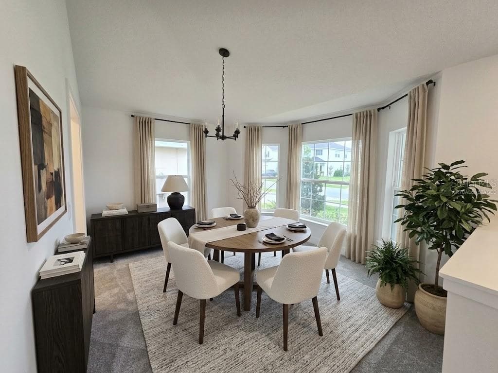 Dining room - virtually staged - 7708 BENT TREE LOOP, ST CLOUD