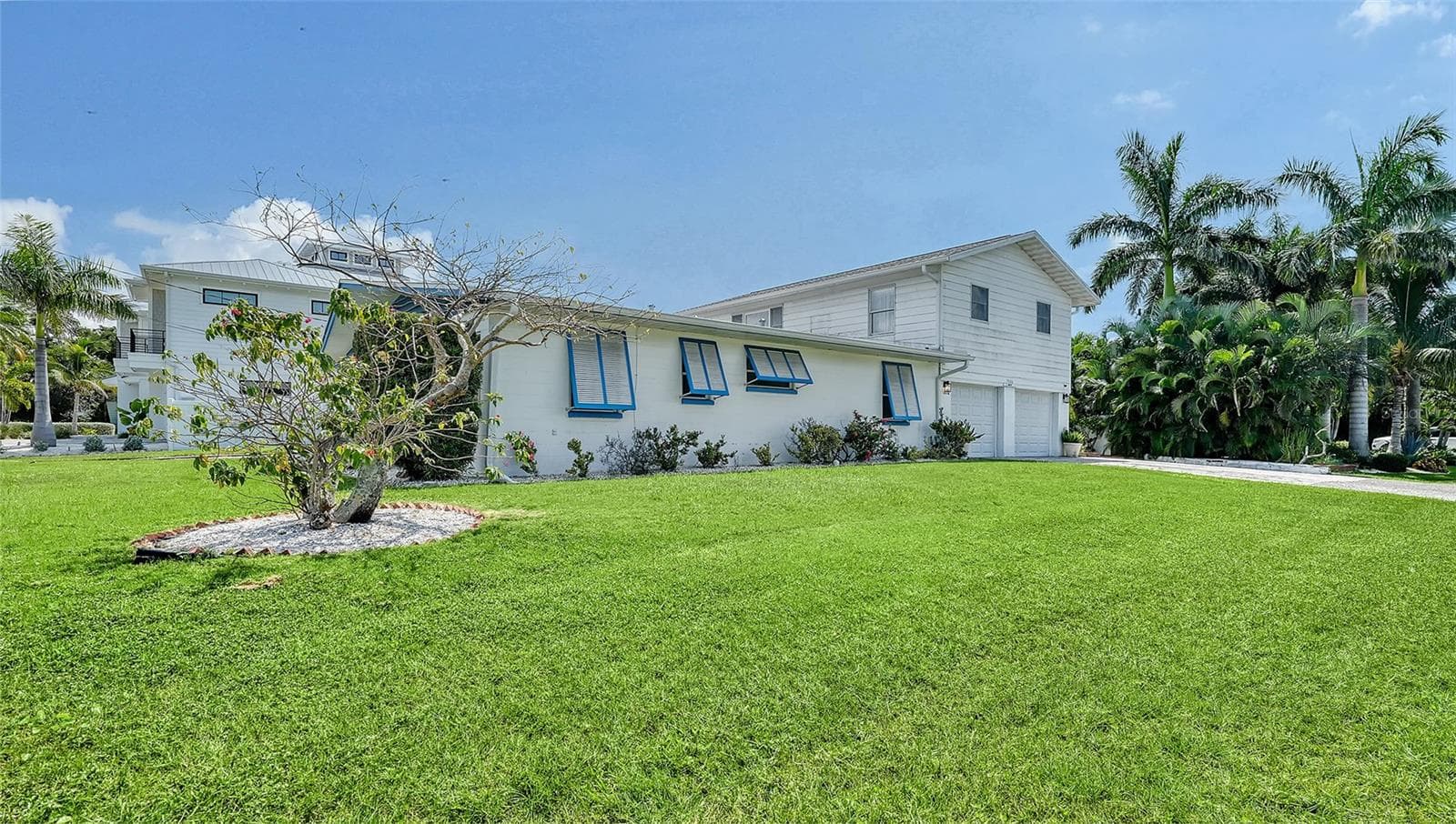 side facing 75th St - 7406 MARINA DR #A and B, HOLMES BEACH