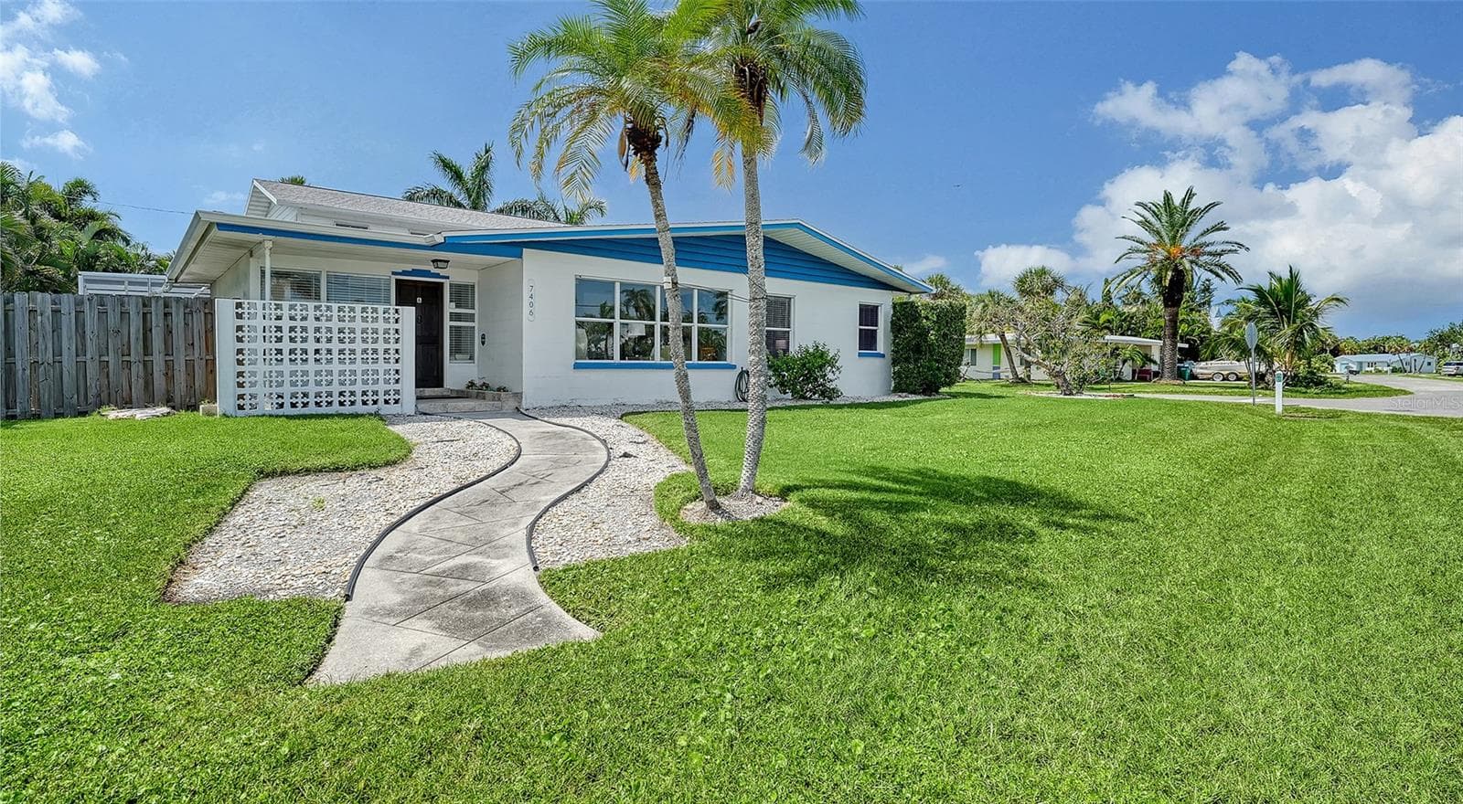 Front facing Marina Drive - 7406 MARINA DR #A and B, HOLMES BEACH