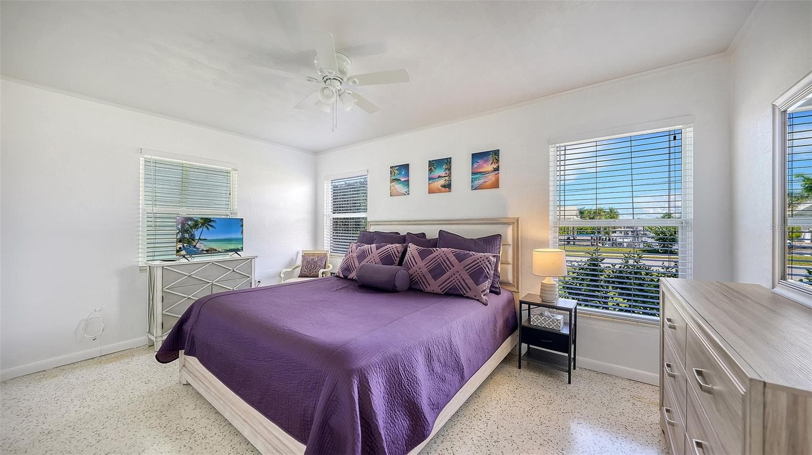 Bedroom #1 Apt A - 7406 MARINA DR #A and B, HOLMES BEACH