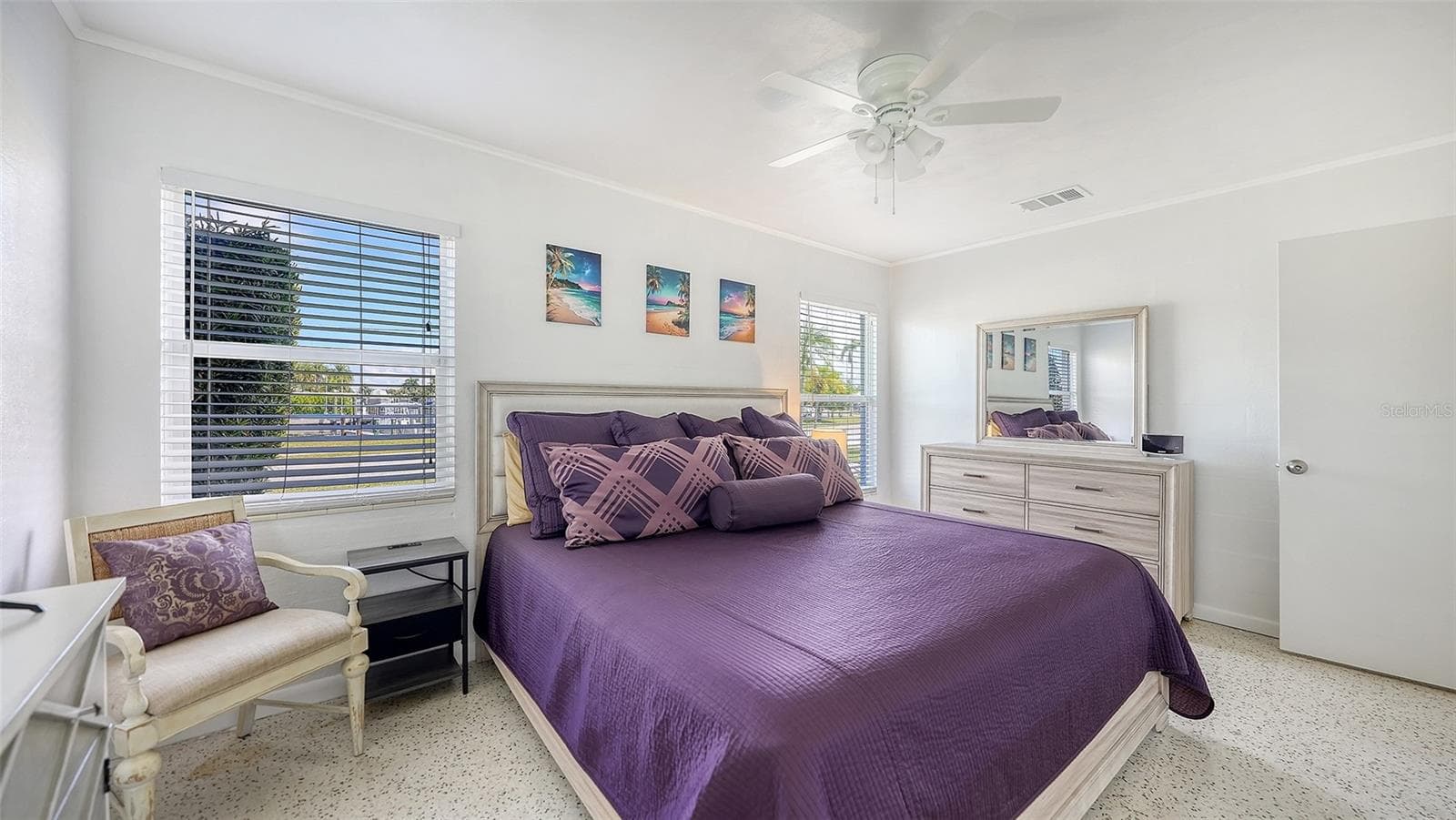 Bedroom #1 Apt. A - 7406 MARINA DR #A and B, HOLMES BEACH