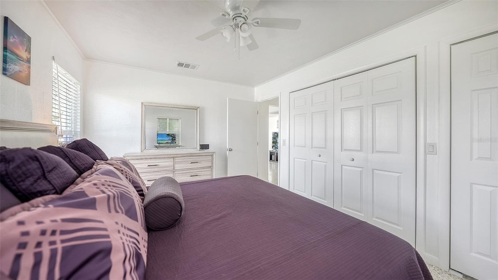 Bedroom #1 Apt. A - 7406 MARINA DR #A and B, HOLMES BEACH