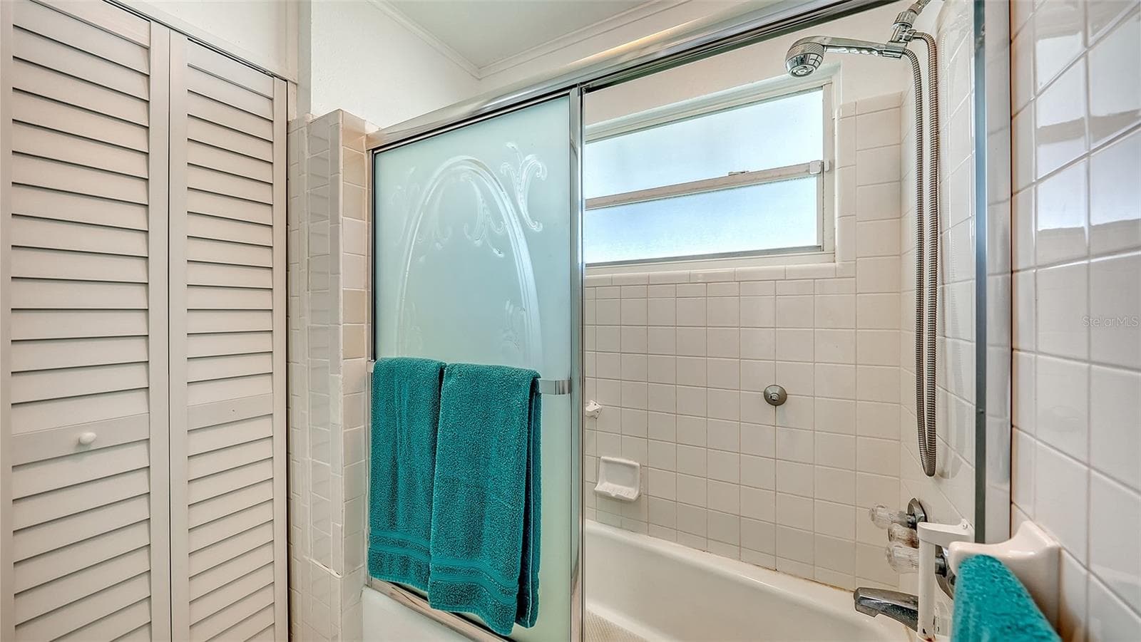Shower room Apt A - 7406 MARINA DR #A and B, HOLMES BEACH