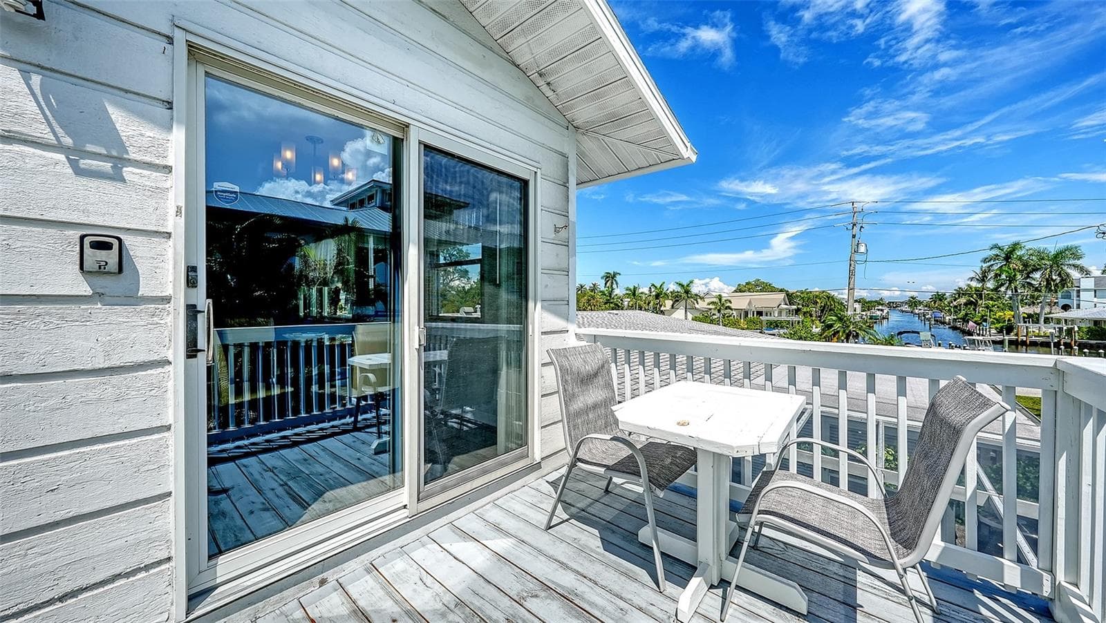 Entrance Apt B - 7406 MARINA DR #A and B, HOLMES BEACH