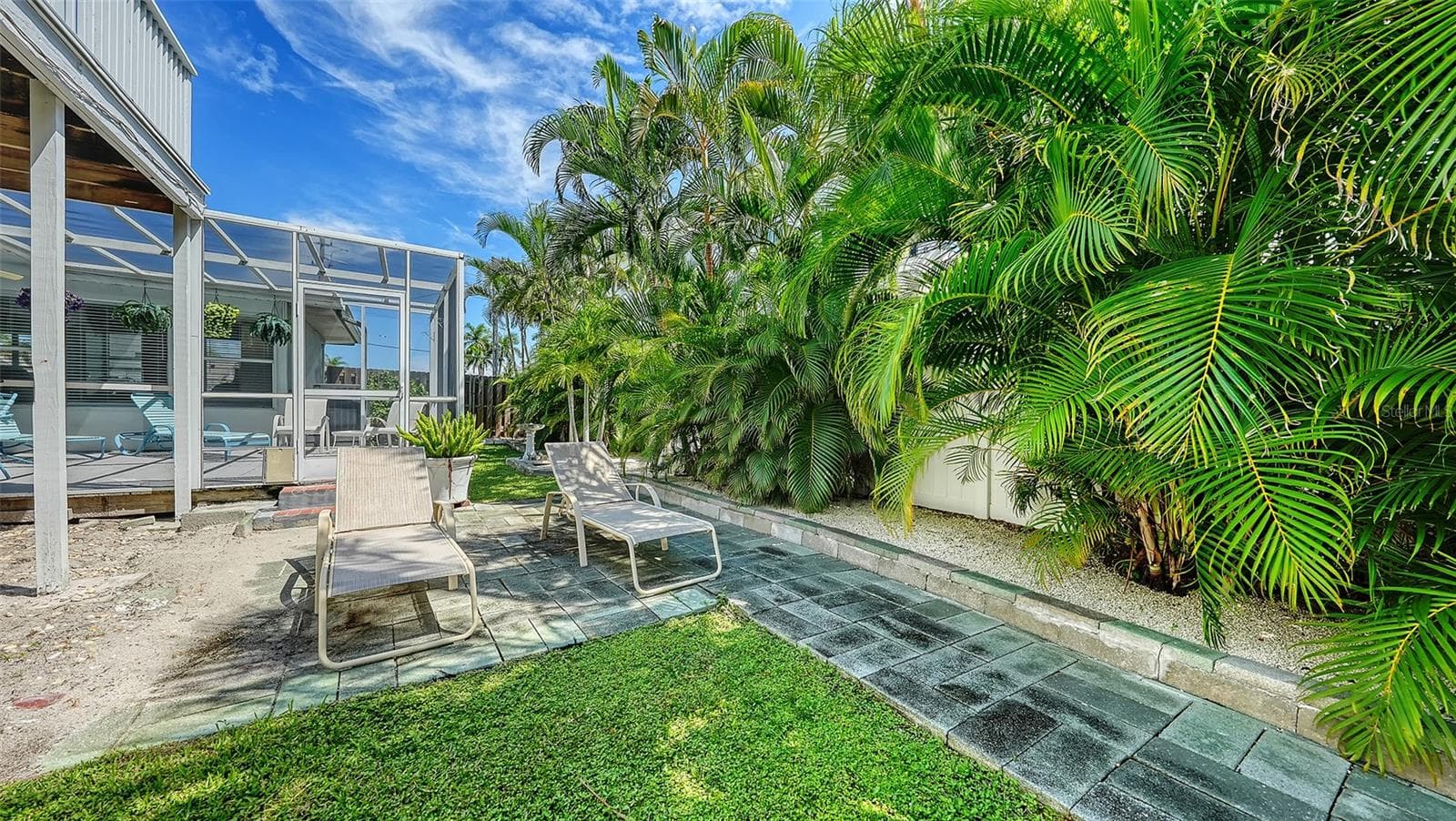 Backyard - 7406 MARINA DR #A and B, HOLMES BEACH