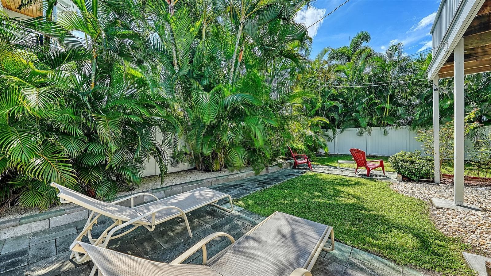 Backyard - 7406 MARINA DR #A and B, HOLMES BEACH