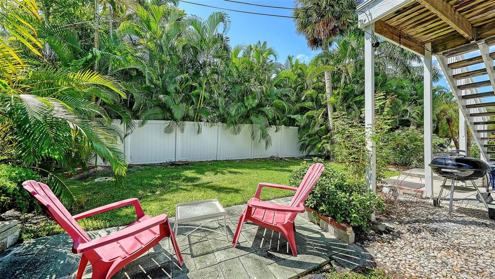 Backyard - 7406 MARINA DR #A and B, HOLMES BEACH