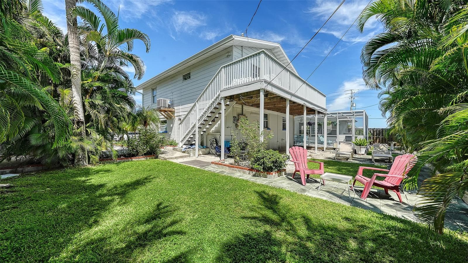 Backyard - 7406 MARINA DR #A and B, HOLMES BEACH
