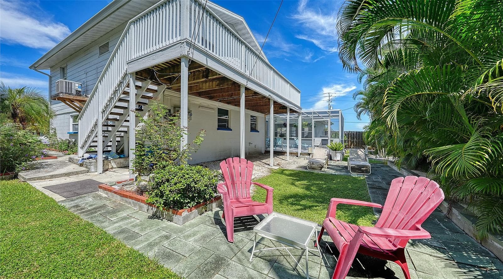 Backyard - 7406 MARINA DR #A and B, HOLMES BEACH