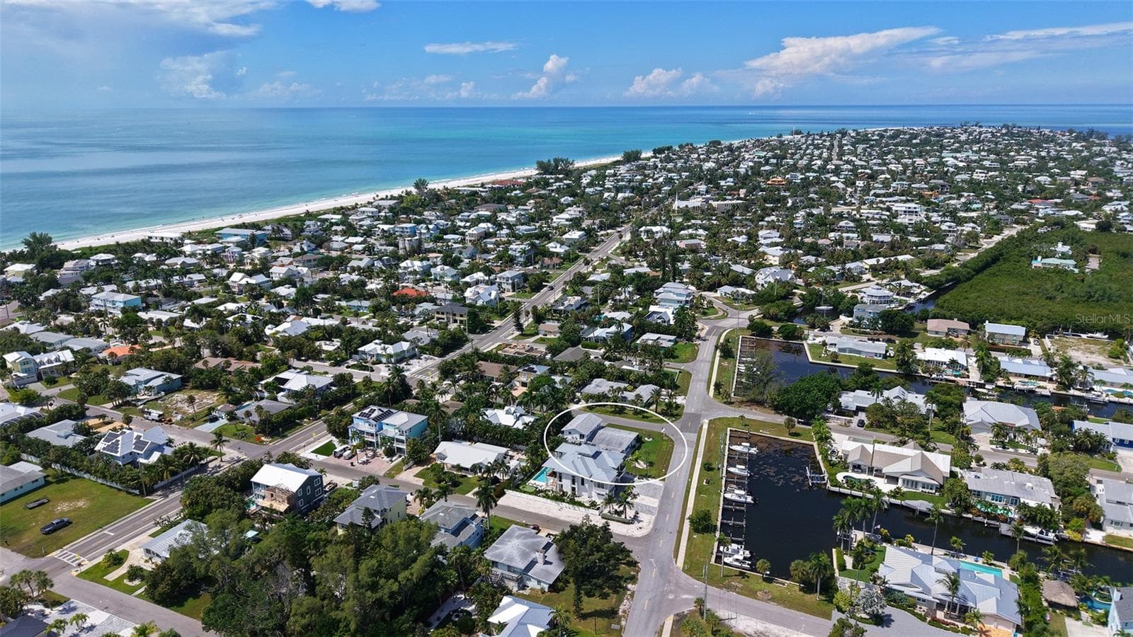 Across from city canal - 7406 MARINA DR #A and B, HOLMES BEACH