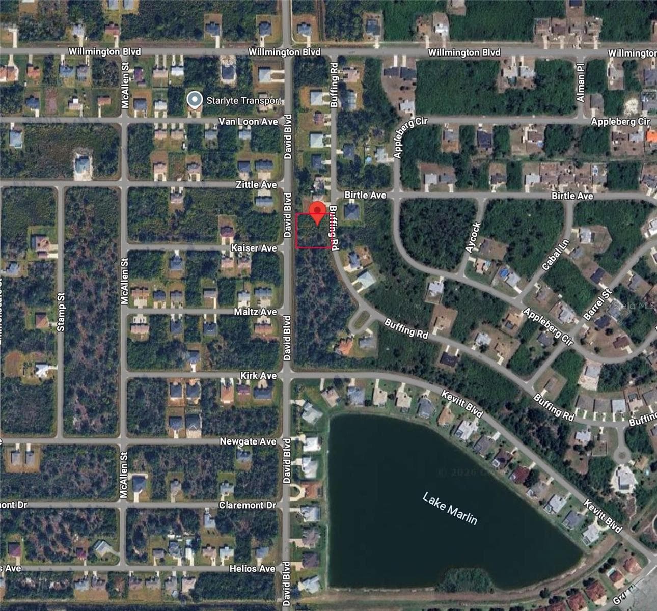Land at 12357 BUFFING RD, PORT CHARLOTTE, photo 2 of 3
