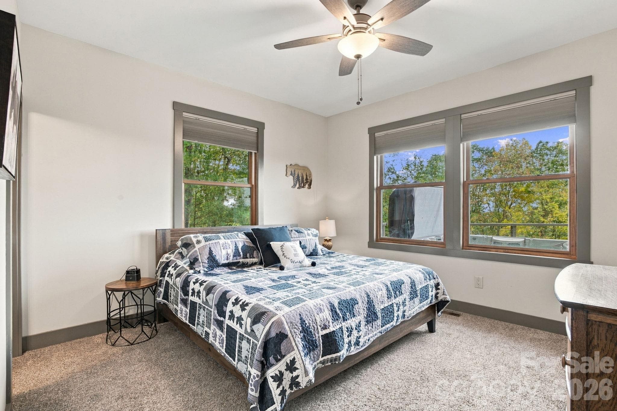 Another view of the primary bedroom - 1206 River Stone Drive, Laurel Springs