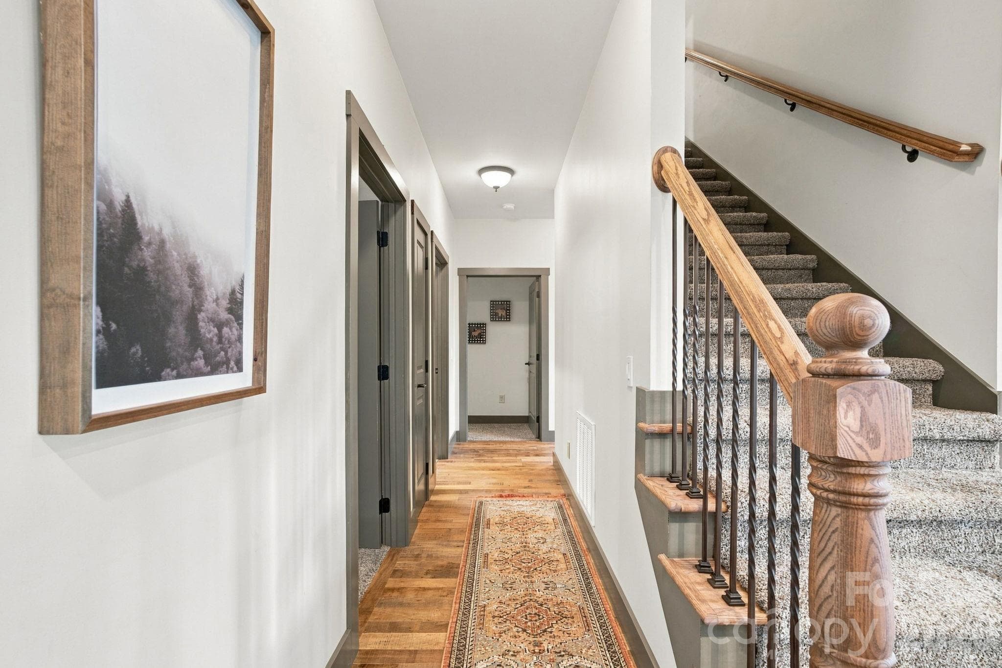 Hallway to bedrooms - 1206 River Stone Drive, Laurel Springs